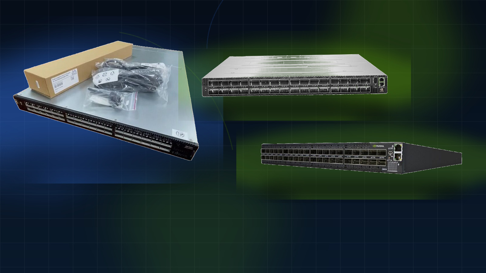 InfiniBand switches category visual