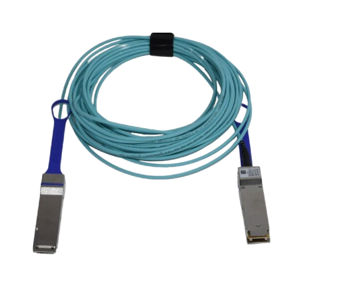 NVIDIA MFA1A00-C015 100Gb/s QSFP28 Active Optical Cable 15m LSZH AOC for Ethernet