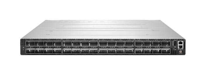NVIDIA Quantum-2 QM9700-NS2F Managed InfiniBand Switch 64-Port 400G NDR 51.2 Tb/s Throughput P2C Airflow