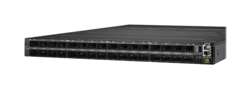 NVIDIA Quantum-2 MQM9790-NS2R 64-Port 400Gb/s InfiniBand Switch Unmanaged, C2P Airflow