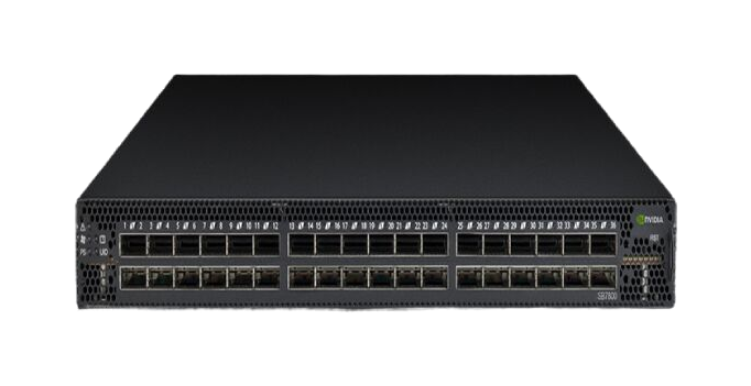 NVIDIA Mellanox MSB7890-ES2F 100G InfiniBand Switch 36-Port 7.2Tb/s Unmanaged Switch with P2C Airflow UFM Ready